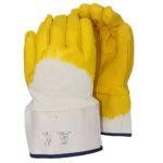 Yellow Comarex Heavy Crinkle Safety Cuff Glove