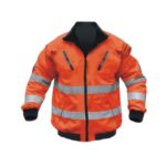 Orange Bunny Jacket Zip Off Sleeve