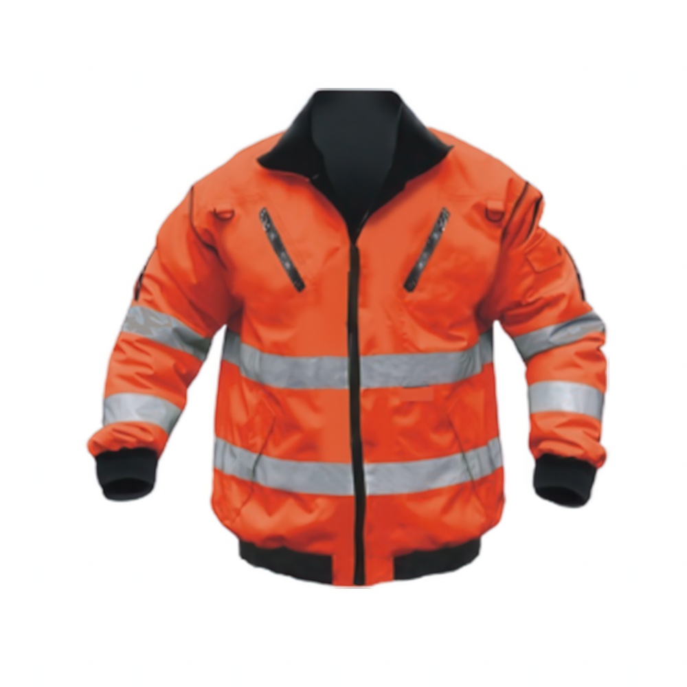 Orange Bunny Jacket Zip Off Sleeve