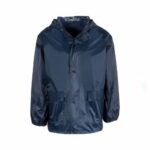 Navy Rubberised Rain Suit