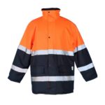 Orange/ Navy Two Tone Freezer Jacket