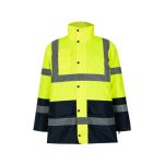 5 in 1 Hi Viz Lime Parka Jacket