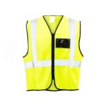 ANTI STATIC & FLAME RETARDANT LIME REFLECTIVE VEST