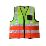 Lime/Orange Two Tone Reflective Vest