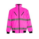 Pink Bunny Jacket Zip Off Sleeve