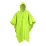 Rubberized Poncho – Lime